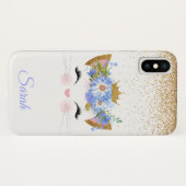 プリンセス子猫iPhone Xケース Case-Mate iPhoneケース (裏面(横))