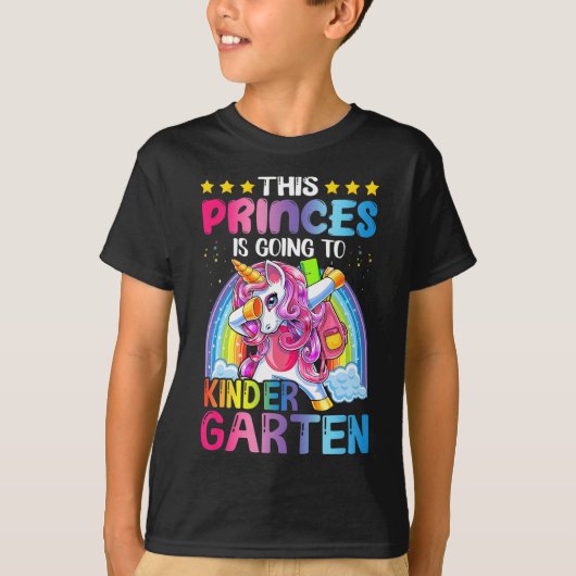 プリンセス幼稚園ギフト新学期 Tシャツ (正面)