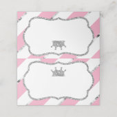 プリンセス座席表、フードカード、フェイク金ゴールド プレイスカード (外部開封)