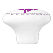 プリンセス引出しノブ セラミックノブ (側面)