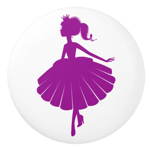 プリンセス引出しノブ セラミックノブ (正面)