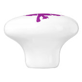 プリンセス引出しノブ セラミックノブ (側面)