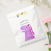 プリンセス恐竜の誕生日パーティーありがとう フェイバーバッグ (封をした状態)