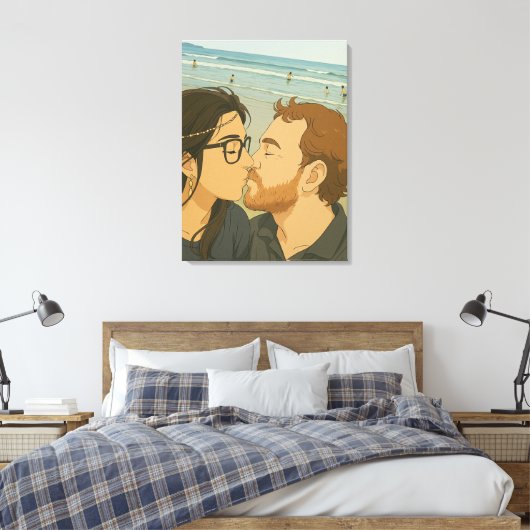 プリンセス愛 キャンバスプリント (インサイチュ (寝室))