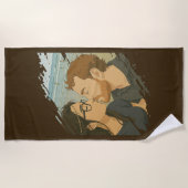 プリンセス愛 ビーチタオル (正面)