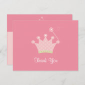 プリンセス感謝カード ノートカード (正面/裏面)