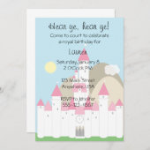 プリンセス招待状 招待状 (正面/裏面)