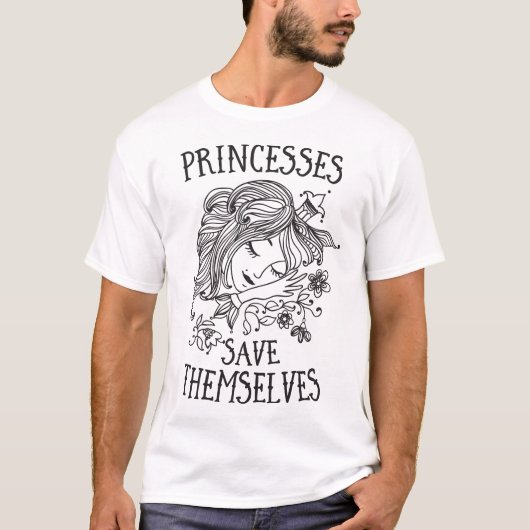 プリンセス救自身 Tシャツ (正面)