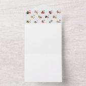 プリンセス日記 オールインワン招待状 (内側)