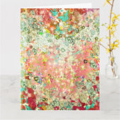 プリンセス時空白の間グリーティングカード カード (黄色い花)