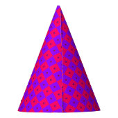 プリンセス水玉模様 – 混合紙パーティーHATS パーティーハット (裏面)