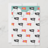 プリンセス海賊版招待状 招待状 (裏面)