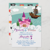 プリンセス海賊版招待状 招待状 (正面/裏面)