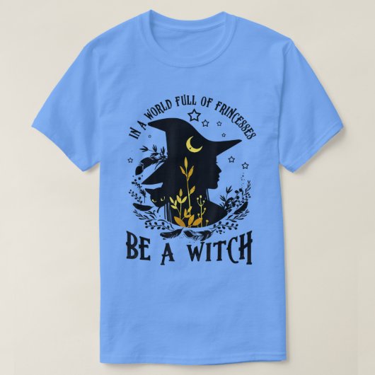 プリンセス満載の世界の女性は魔女ファン Tシャツ (デザイン正面)