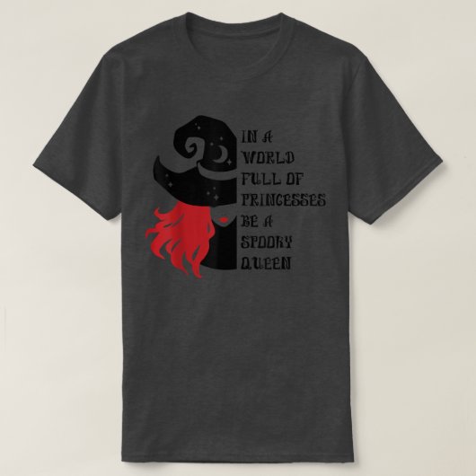 プリンセス満載の世界の女王の魔女 Tシャツ (デザイン正面)