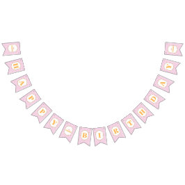 プリンセス王室のお祝いバンティンバナー バンティングフラッグ