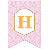 プリンセス王室のお祝いバンティンバナー バンティングフラッグ (第2の旗)