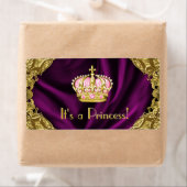 プリンセス王室のウォーターボトル ラベル (インサイチュ)