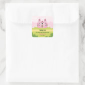 プリンセス王室のガールバースデーパーティー スクエアシール (バッグ)