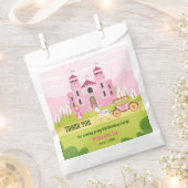 プリンセス王室のガールバースデーパーティー フェイバーバッグ (クリップ留めされた状態)