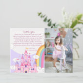 プリンセス王室のキャッスルバースデーパーティー サンキューカード (スタンド正面)