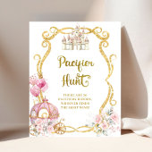 プリンセス王室のピンクのキャリッジおしゃぶり狩りポスター ポスター