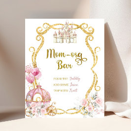 プリンセス王室のピンクキャリッジモモモザバーポスター ポスター