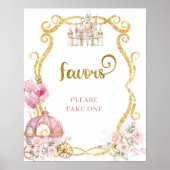 プリンセス王室のピンクパンプキンキャリッジはポスター ポスター (正面)