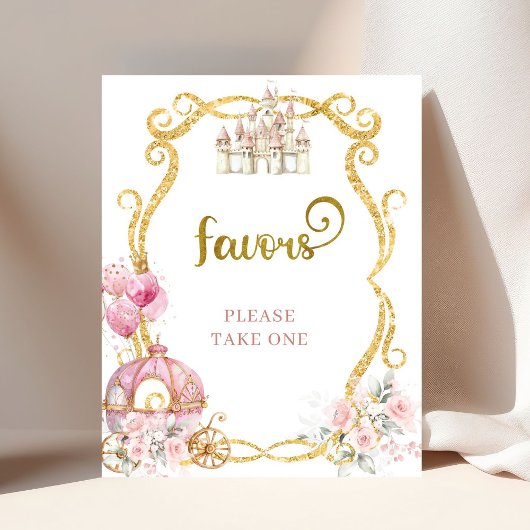 プリンセス王室のピンクパンプキンキャリッジはポスター ポスター