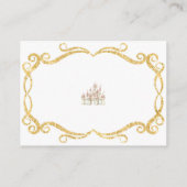 プリンセス王室のピンクベビー本 エンクロージャーカード (裏面)