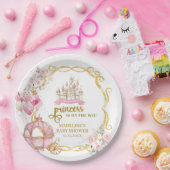 プリンセス王室のベビーシャワー紙プレート ペーパープレート (パーティー)