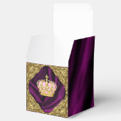 プリンセス王室のベビーシャワー フェイバーボックス (オープン)