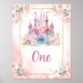 プリンセス王室の城第5誕生日表番号 ポスター (正面)