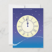 プリンセス王室の誕生日パーティーの招待 招待状 (裏面)