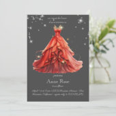 プリンセス王室の誕生日招待状 招待状 (スタンド正面)