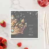 プリンセス王室の誕生日 スタンダードランチョンナプキン (インサイチュ)