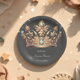 プリンセス王室の誕生日 ペーパープレート