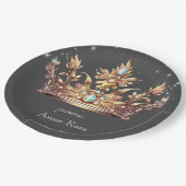 プリンセス王室の誕生日 ペーパープレート (アングル)