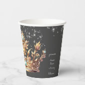 プリンセス王室の誕生日 紙コップ (正面)