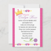 プリンセス球 招待状 (正面)