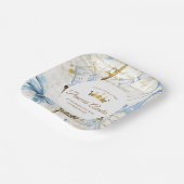 プリンセス第1誕生日 ペーパープレート (傾斜あり)