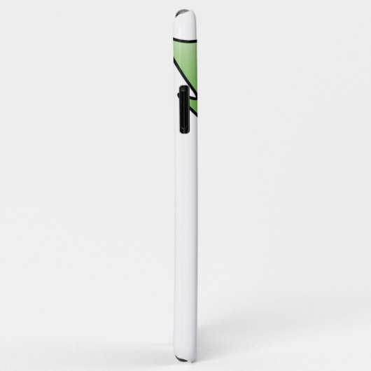 プリンセス緑 Case-Mate iPhoneケース (裏面/右)