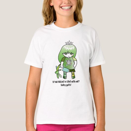 プリンセス緑 Tシャツ (正面)