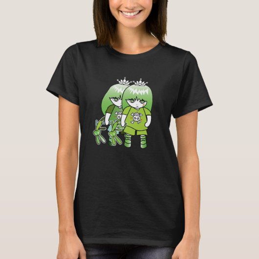 プリンセス緑 Tシャツ (正面)