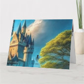 プリンセス誕生日カード カード (裏面)