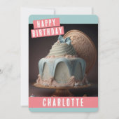 プリンセス誕生日カード シーズンカード (正面)