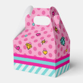 プリンセス誕生日ガールクラウンナンバー フェイバーボックス (裏面サイド)