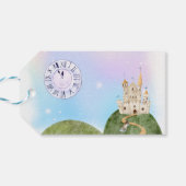 プリンセス誕生日キッズサンキュー ギフトタグ (裏面横)