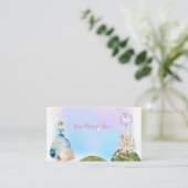 プリンセス誕生日キッズ エンクロージャーカード (スタンド正面)