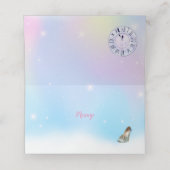 プリンセス誕生日キッズ プレイスカード (内部開封)